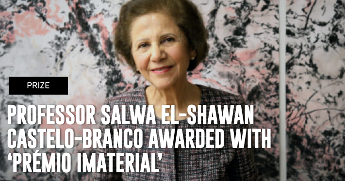 Prize | Salwa El-Shawan Castelo-Branco awarded with Prémio Imaterial