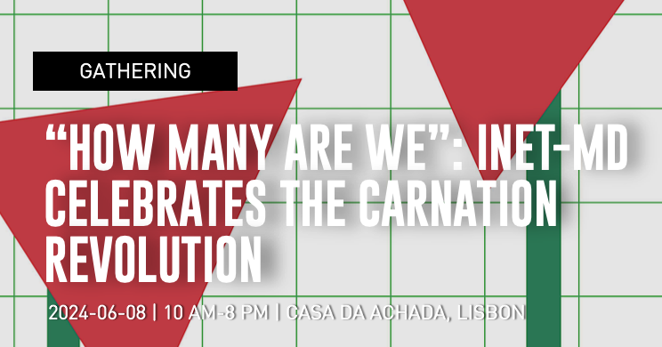 Gathering | "How many are we": INET-md celebrates the Carnation Revolution